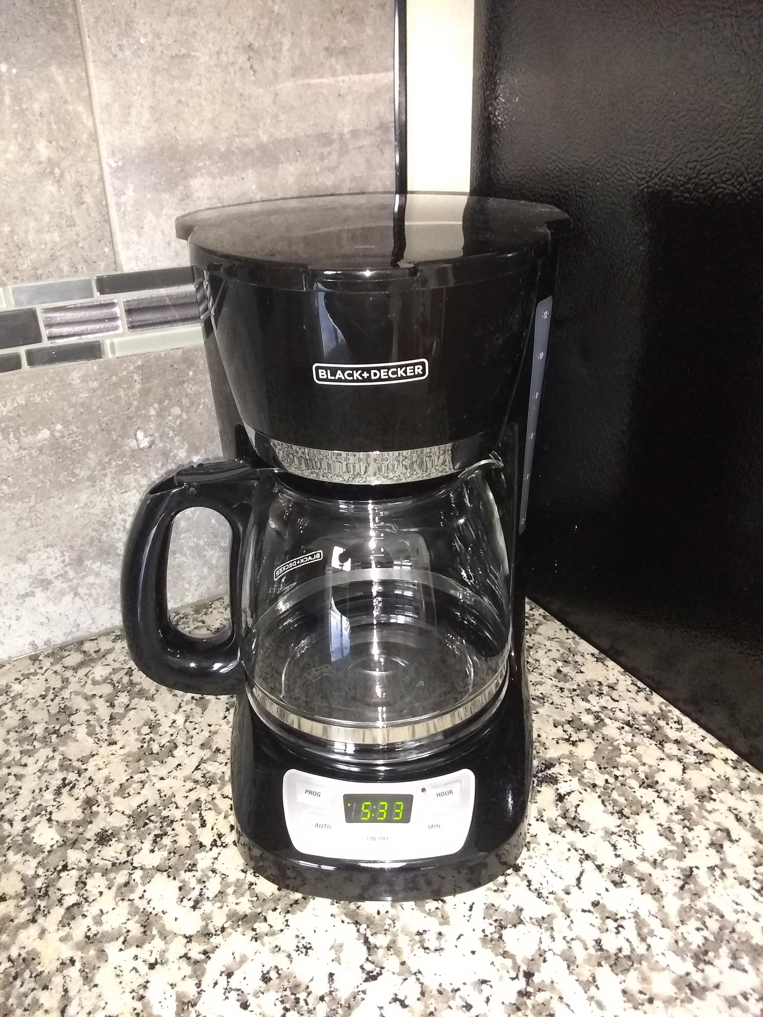 Coffee pot, ready for brewing